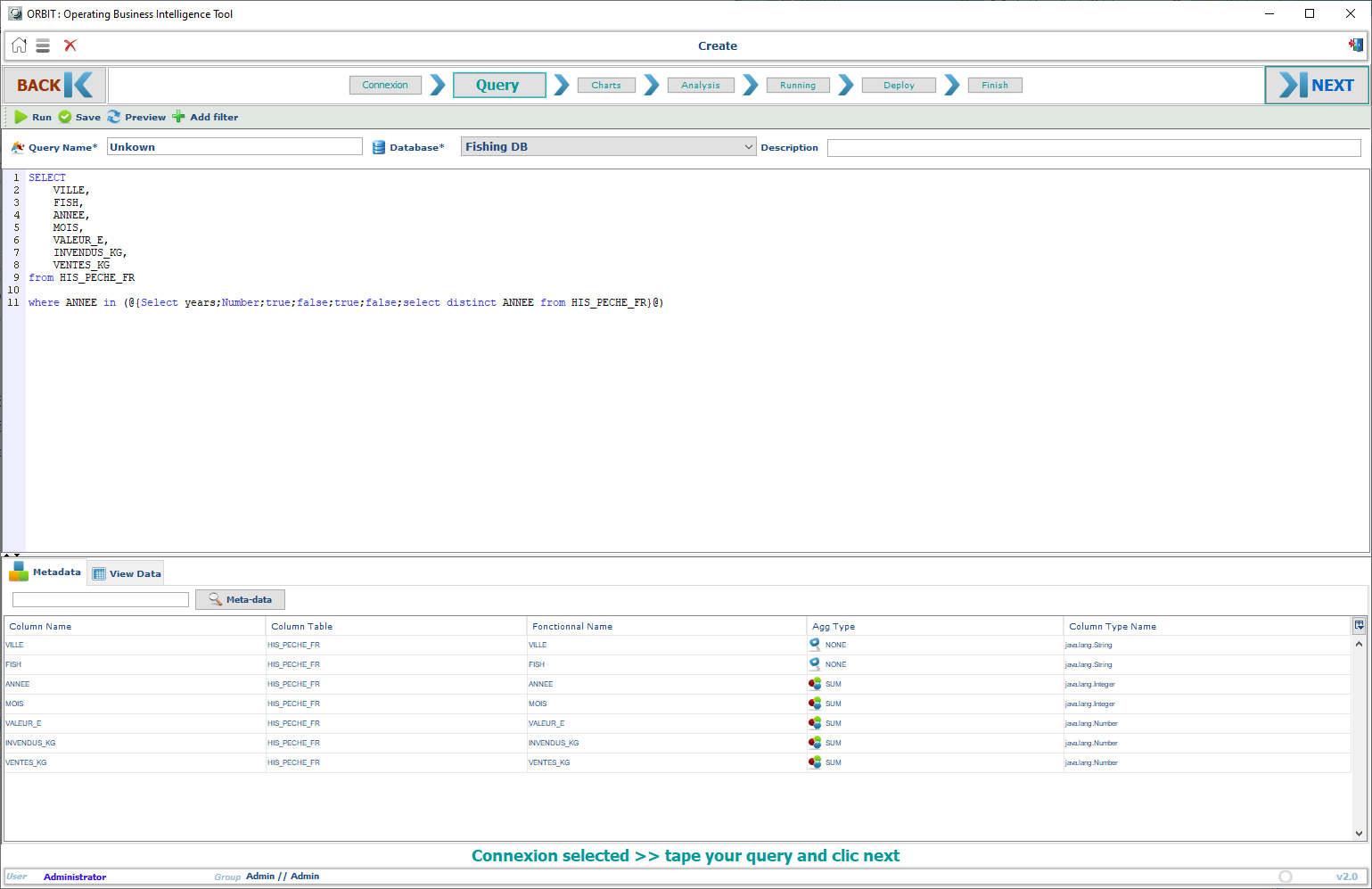Fit youre select query and try it