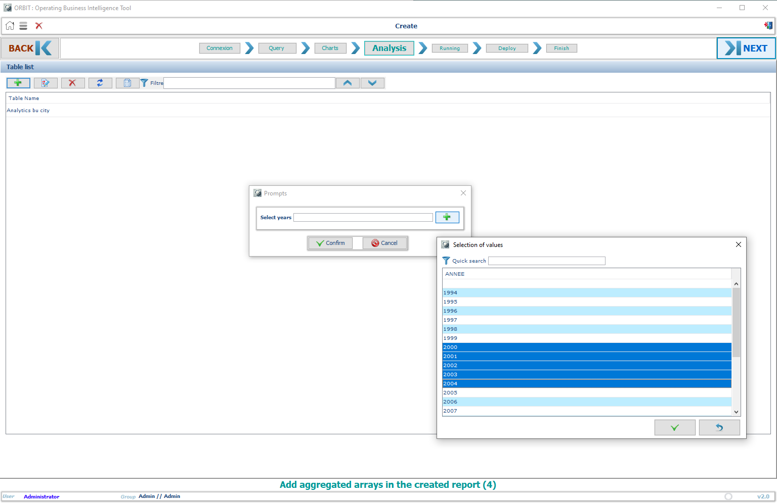 Create Query Screenshot