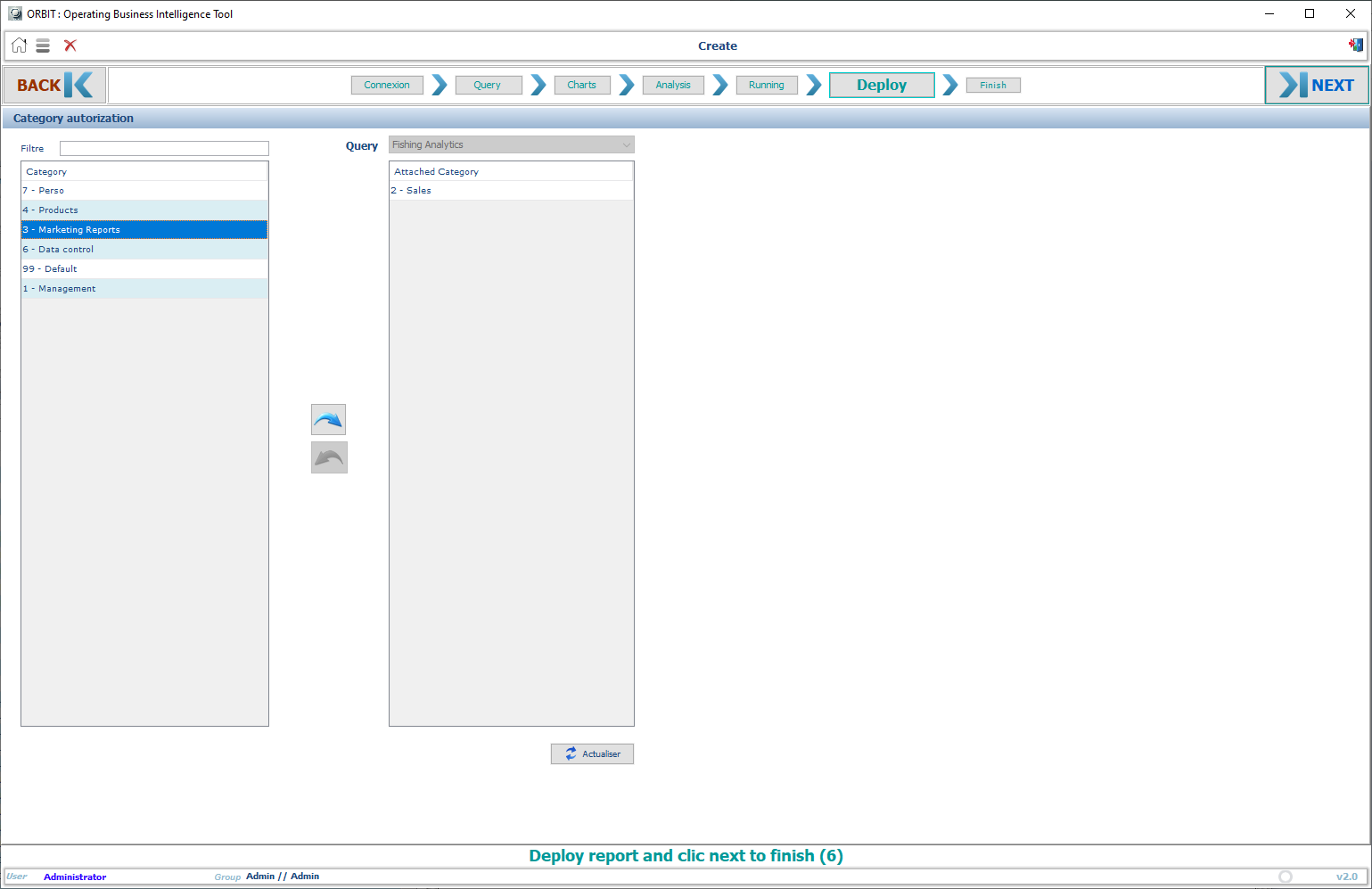 Create Query Screenshot